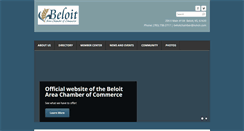 Desktop Screenshot of beloitchamber.com