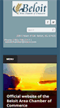 Mobile Screenshot of beloitchamber.com